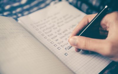 notebook checklist